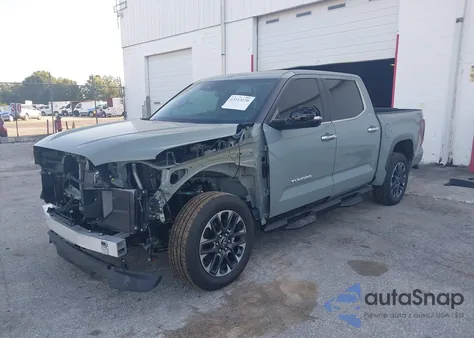2025 Toyota Tundra Limited 4Wd from USA, damaged, VIN 5TFJA5DB3SX323804